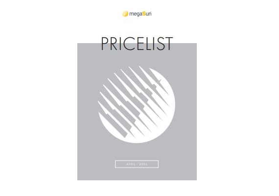 LIstino prezzi Megasun